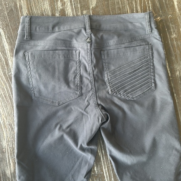 Prana Brenna moto pants, charcoal size 6 - Picture 9 of 12